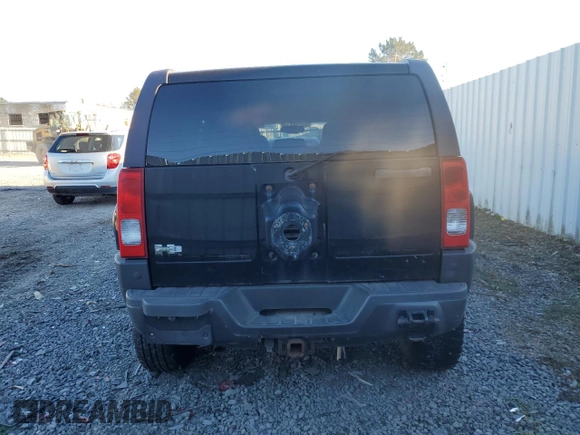 2007 Hummer H3 SUV with VIN 5GTDN13E178199015, listed as a Copart auction lot 80986164 with 175,404 mi miles and Clean Title. Bid and sale history available at DreamBid. Image 6.