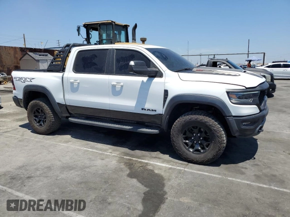 2022 Ram 1500 TRX with VIN 1C6SRFU9XNN215610, listed as a Copart auction lot 59362484 with 23,904 mi miles and Salvage title. Bid and sale history available at DreamBid. Image 4.