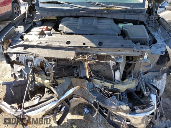 2021 Nissan Titan SV с VIN 1N6AA1EFXMN509569, выставлен на аукционе Copart как лот 52285595 с пробегом 70 296 миль миль и На запчасти • Non repairable. История ставок и продаж доступна на DreamBid. Изображение 11.