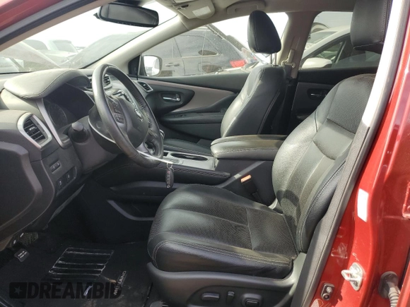 2020 Nissan Murano SV z VIN 5N1AZ2BJ0LN106348, wystawiony jako Copart lot #52175985 z przebiegiem 79 087 mil mil oraz Szkoda całkowita • Salvage title. Historia ofert i sprzedaży dostępna na DreamBid. Obrazek 7.