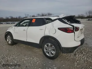 2020 Chevrolet Blazer LT with VIN 3GNKBCR4XLS671352, listed as a Copart auction lot 43343685 with 0 mi miles and Salvage Title. Bid and sale history available at carsss.com. Image 2.