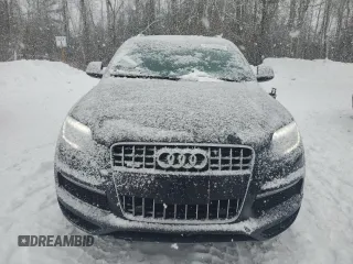 2015 Audi Q7 3.0T Vorsprung Edition with VIN WA1WGCFE0FD001297, listed as a Copart auction lot 43398965 with 136,498 mi miles and Salvage Title. Bid and sale history available at carsss.com. Image 5.