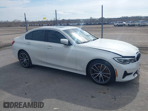 2020 BMW 3 Series 330i with VIN 3MW5R1J06L8B43574, listed as a IAAI auction lot 41365505 with 37,405 mi miles. Bid and sale history available at carsss.com. Image 13.