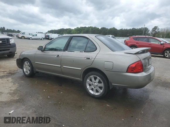 2006 Nissan Sentra S with VIN 3N1CB51D36L509102, listed as a Copart auction lot 51439545 with 351,033 mi miles and Salvage Title. Bid and sale history available at DreamBid. Image 2.
