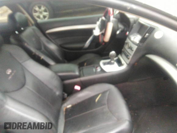 2008 Infiniti G37 Coupe Journey with VIN JNKCV64E18M109061, listed as a IAAI auction lot 41933554 with Not Provided miles. Bid and sale history available at carsss.com. Image 5.