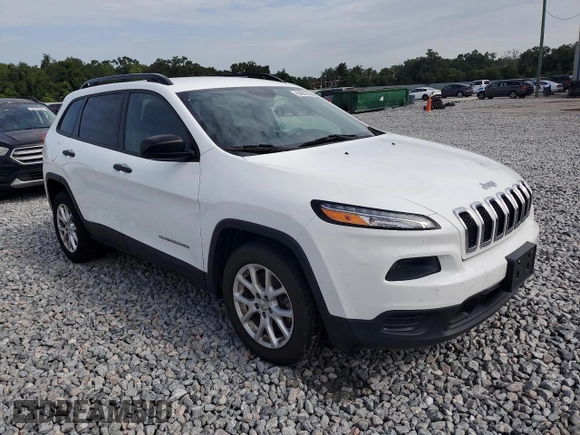 2016 Jeep Cherokee Sport with VIN 1C4PJLAB7GW311803, listed as a Copart auction lot 64660745 with 105,599 mi miles and Clean title. Bid and sale history available at DreamBid. Image 4.