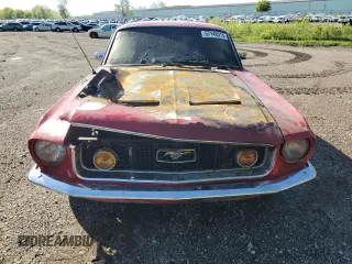 1968 Ford Mustang z VIN 8T01C111134, wystawiony jako Copart lot #57149315 z przebiegiem Nie podano mil oraz Tytuł czysty. Historia ofert i sprzedaży dostępna na DreamBid. Obrazek 5.