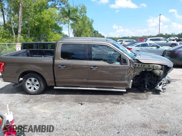 2017 Ford F-150 XL with VIN 1FTEW1CF6HFB67496, listed as a IAAI auction lot 41884533 with 156,424 mi miles and . Bid and sale history available at DreamBid. Image 14.