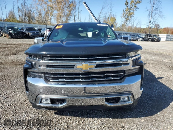 2020 Chevrolet Silverado 1500 LTZ with VIN 1GCUYGET8LZ306482, listed as a Copart auction lot 75839224 with Not Provided miles and Salvage Title. Bid and sale history available at DreamBid. Image 5.