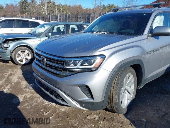 2023 Volkswagen Atlas SE with VIN 1V2HE2CA3PC200253, listed as a IAAI auction lot 41384253 with 49,845 mi miles and . Bid and sale history available at DreamBid. Image 6.