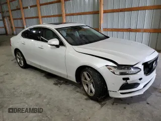 2017 Volvo S90 Momentum with VIN YV1102AK0H1006638, listed as a Copart auction lot 50428634 with 37,578 mi miles and Salvage Title. Bid and sale history available at carsss.com. Image 4.