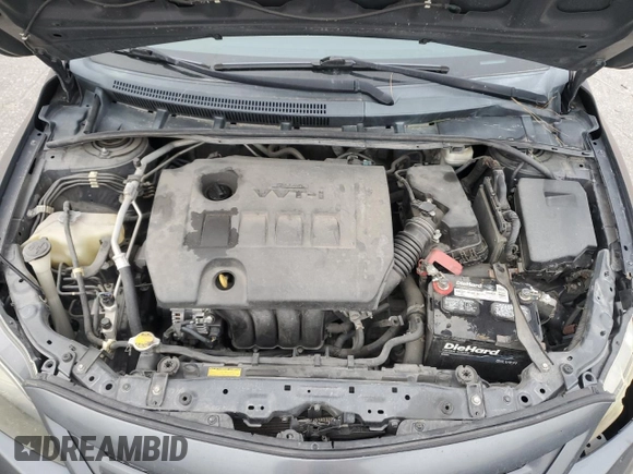 2011 Toyota Corolla L with VIN 2T1BU4EE7BC553066, listed as a Copart auction lot 47786315 with 172,528 mi miles and Salvage Title. Bid and sale history available at carsss.com. Image 12.