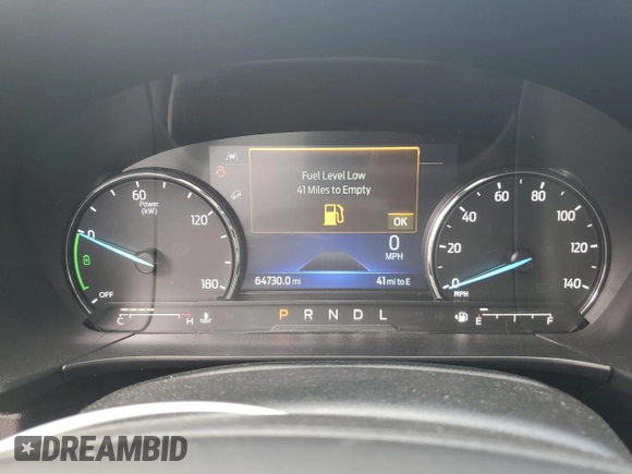 2021 Ford Escape SE Hybrid with VIN 1FMCU0BZ9MUA58048, listed as a Copart auction lot 53644515 with 64,730 mi miles and Salvage title. Bid and sale history available at DreamBid. Image 9.
