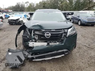 2024 Nissan Pathfinder Platinum with VIN 5N1DR3DG1RC212722, listed as a Copart auction lot 42105485 with 15,862 mi miles and Salvage Title. Bid and sale history available at carsss.com. Image 5.