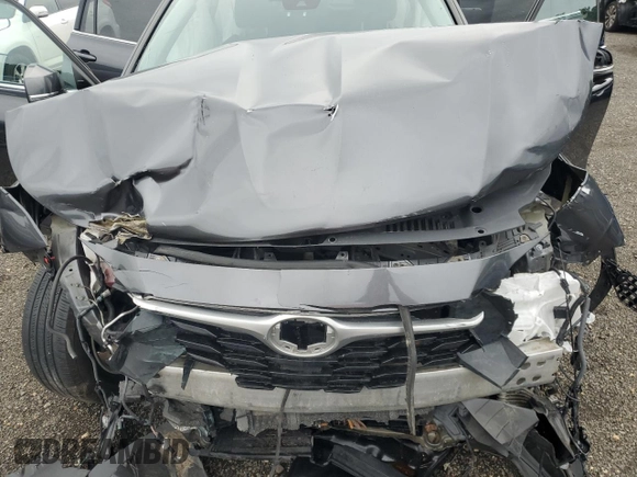 2020 Toyota Highlander LE with VIN 5TDBZRBH3LS009329, listed as a Copart auction lot 65454825 with 106,443 mi miles and Salvage title. Bid and sale history available at DreamBid. Image 12.