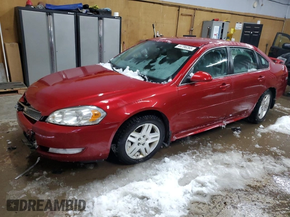 2013 Chevrolet Impala LT with VIN 2G1WB5E31D1164722, listed as a Copart auction lot 44796265 with 117,367 mi miles and Clean Title. Bid and sale history available at DreamBid. Image 1.