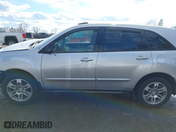 2007 Acura MDX with VIN 2HNYD28287H500383, listed as a IAAI auction lot 41443014 with 97,936 mi miles. Bid and sale history available at carsss.com. Image 14.
