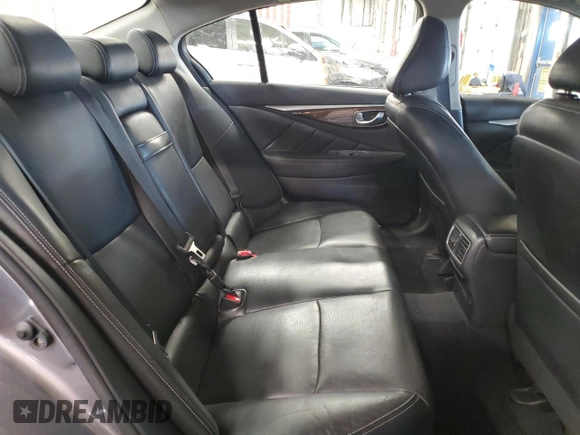 2014 Infiniti Q50 Premium with VIN JN1BV7AR5EM683185, listed as a Copart auction lot 53796975 with 149,277 mi miles and Salvage Title. Bid and sale history available at DreamBid. Image 10.