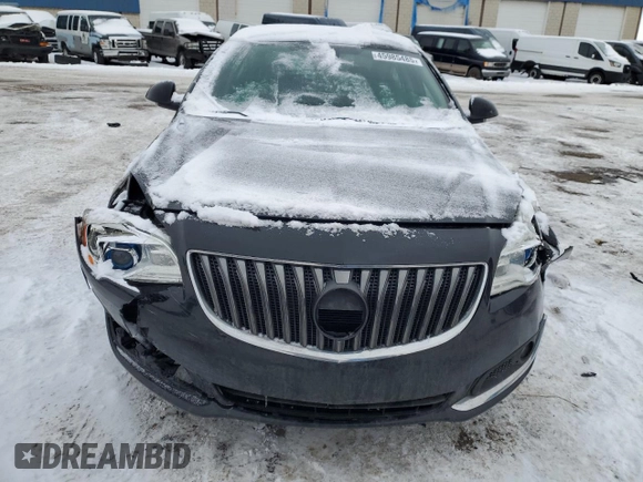 2014 Buick Regal Premium I with VIN 2G4GP5EX5E9242613, listed as a Copart auction lot 45985485 with 130,107 mi miles and Clean Title. Bid and sale history available at DreamBid. Image 5.