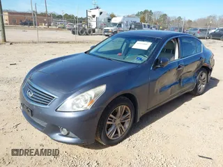 2012 Infiniti G25 x with VIN JN1DV6AR9CM730587, listed as a IAAI auction lot 41453807 with 135,593 mi miles and . Bid and sale history available at DreamBid. Image 2.