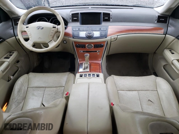 2007 Infiniti M x with VIN JNKAY01F47M451921, listed as a Copart auction lot 39095394 with 224,196 mi miles and Non Repairable. Bid and sale history available at DreamBid. Image 8.