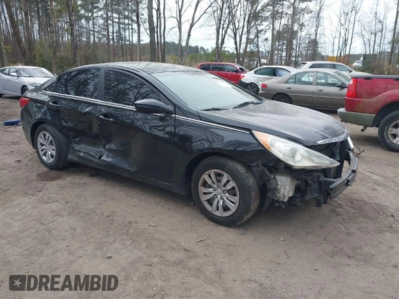 2012 Hyundai Sonata GLS with VIN 5NPEB4ACXCH340280, listed as a IAAI auction lot 41375927 with Not Provided miles. Bid and sale history available at carsss.com. Image 1.