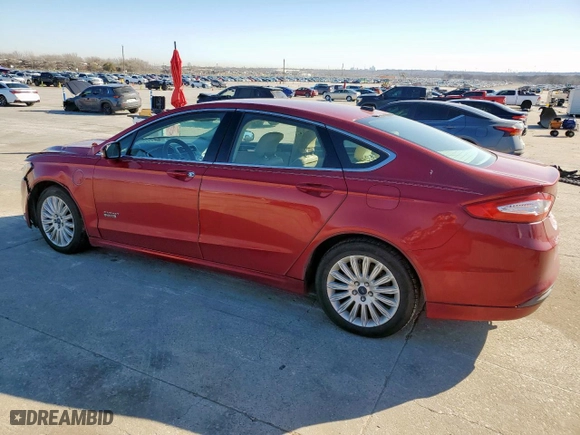 2013 Ford Fusion Energi SE Luxury with VIN 3FA6P0PU8DR373541, listed as a Copart auction lot 47434285 with 107,534 mi miles and Salvage Title. Bid and sale history available at carsss.com. Image 2.