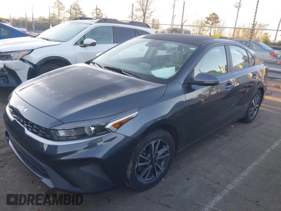 2023 Kia Forte LXS with VIN 3KPF24AD5PE563690, listed as a IAAI auction lot 41459841 with 55,478 mi miles. Bid and sale history available at carsss.com. Image 18.