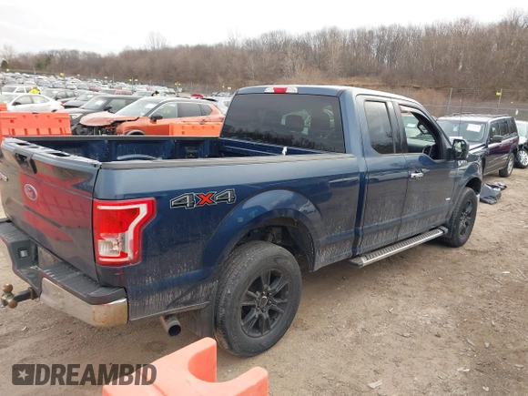 2016 Ford F-150 XLT with VIN 1FTFX1EG7GFA44487, listed as a IAAI auction lot 41507291 with 119,754 mi miles. Bid and sale history available at carsss.com. Image 4.