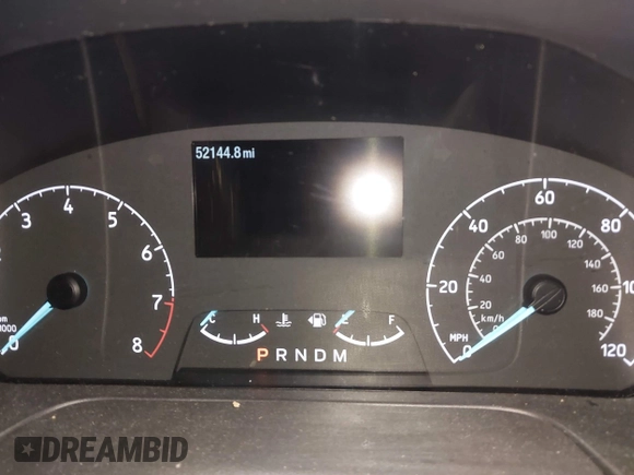 2020 Ford Transit Passenger XL with VIN 1FBAX2Y87LKB00485, listed as a IAAI auction lot 42188056 with 52,144 mi miles and . Bid and sale history available at DreamBid. Image 7.