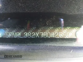 2007 Honda Odyssey LX с VIN 5FNRL382X7B042550, выставлен на аукционе IAAI как лот 42130769 с пробегом 257 480 миль миль и . История ставок и продаж доступна на DreamBid. Изображение 12.