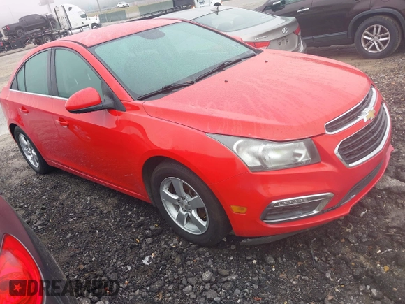 2015 Chevrolet Cruze LT with VIN 1G1PC5SB8F7162923, listed as a IAAI auction lot 42196404 with 186,559 mi miles and . Bid and sale history available at DreamBid. Image 1.