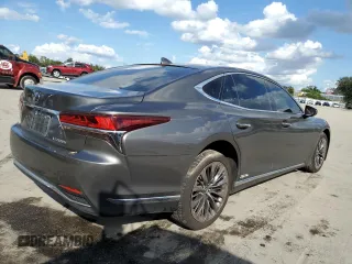 2018 Lexus LS z VIN JTHBYLFF8J5001902, wystawiony jako Copart lot #66069122 z przebiegiem 88 240 mil mil oraz . Historia ofert i sprzedaży dostępna na DreamBid. Obrazek 4.