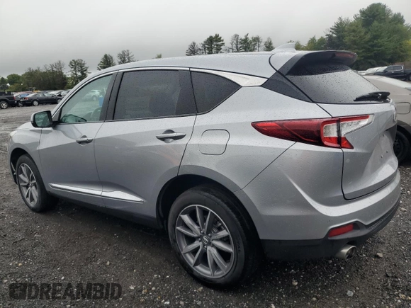 2021 Acura RDX w/Technology Package with VIN 5J8TC2H54ML002369, listed as a Copart auction lot 71703634 with 34,043 mi miles and Salvage Title. Bid and sale history available at carsss.com. Image 2.