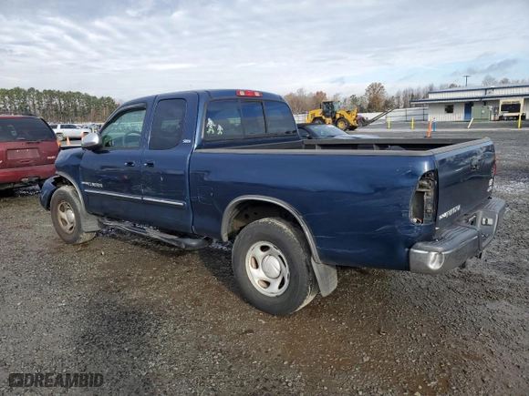 2003 Toyota Tundra SR5 with VIN 5TBBN44183S420281, listed as a Copart auction lot 84076214 with 187,734 mi miles and Salvage Title. Bid and sale history available at carsss.com. Image 2.