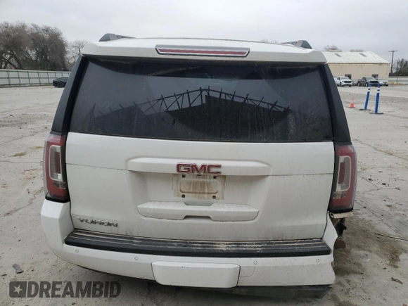 2019 GMC Yukon SLE with VIN 1GKS2AKC5KR386739, listed as a Copart auction lot 44595045 with 80,893 mi miles and Salvage Title. Bid and sale history available at carsss.com. Image 6.
