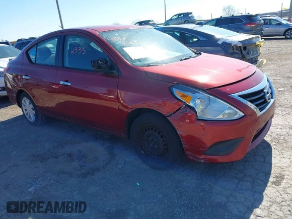 2016 Nissan Versa SV with VIN 3N1CN7AP3GL844214, listed as a IAAI auction lot 41826335 with 165,882 mi miles and . Bid and sale history available at carsss.com. Image 1.