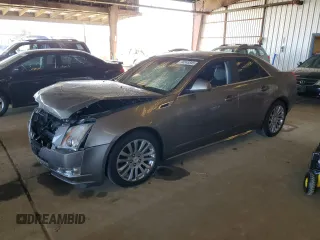 2012 Cadillac CTS Performance with VIN 1G6DK5E36C0133980, listed as a Copart auction lot 46548845 with Not Provided miles and Salvage Title. Bid and sale history available at DreamBid. Image 1.