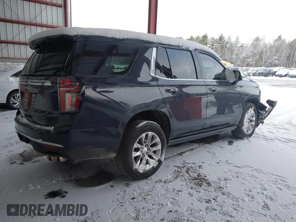 2023 Chevrolet Tahoe Premier with VIN 1GNSKSKL6PR545302, listed as a IAAI auction lot 41017179 with 16,877 mi miles and . Bid and sale history available at DreamBid. Image 4.