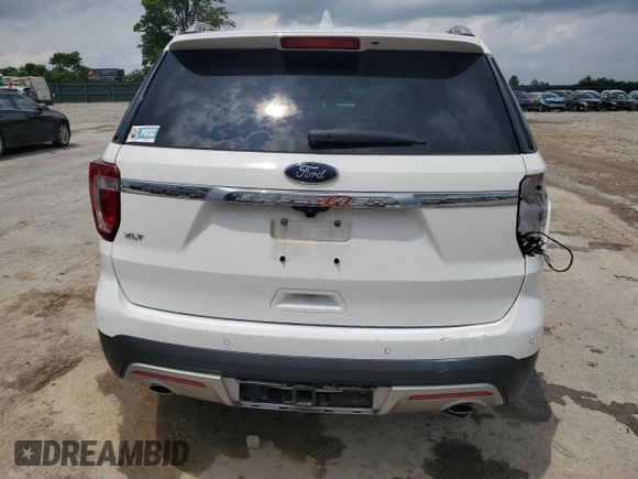 2017 Ford Explorer XLT with VIN 1FM5K7D85HGE19534, listed as a Copart auction lot 59797285 with 97,118 mi miles and Clean title. Bid and sale history available at DreamBid. Image 6.