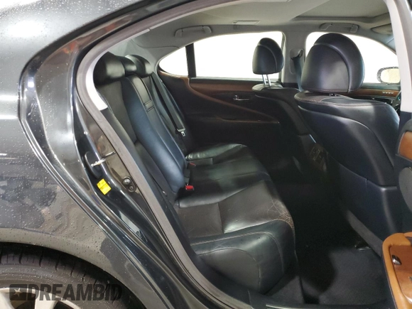 2011 Lexus LS 460 with VIN JTHCL5EF4B5012011, listed as a Copart auction lot 50209825 with 97,658 mi miles and Salvage title. Bid and sale history available at DreamBid. Image 10.