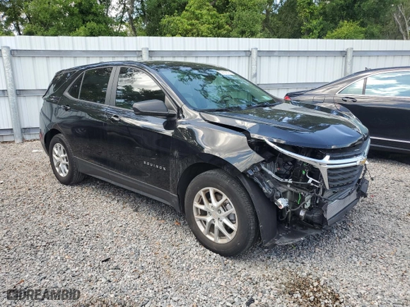 2024 Chevrolet Equinox LS with VIN 3GNAXHEG9RL131262, listed as a Copart auction lot 52107575 with 16,721 mi miles and Non Repairable. Bid and sale history available at carsss.com. Image 4.