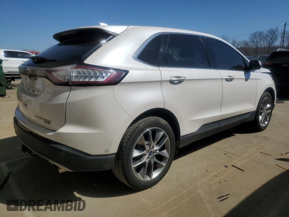 2016 Ford Edge Titanium with VIN 2FMPK4K92GBC50727, listed as a Copart auction lot 48348495 with 69,785 mi miles and Non Repairable. Bid and sale history available at carsss.com. Image 3.