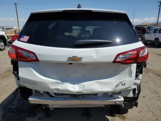 2021 Chevrolet Equinox LT with VIN 3GNAXJEV9MS162077, listed as a Copart auction lot 54849225 with 43,870 mi miles and Salvage title. Bid and sale history available at DreamBid. Image 6.