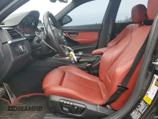 2014 BMW 3 Series 335i xDrive with VIN WBA3B9C55EF588272, listed as a Copart auction lot 58565145 with 88,085 mi miles and Salvage title. Bid and sale history available at DreamBid. Image 7.