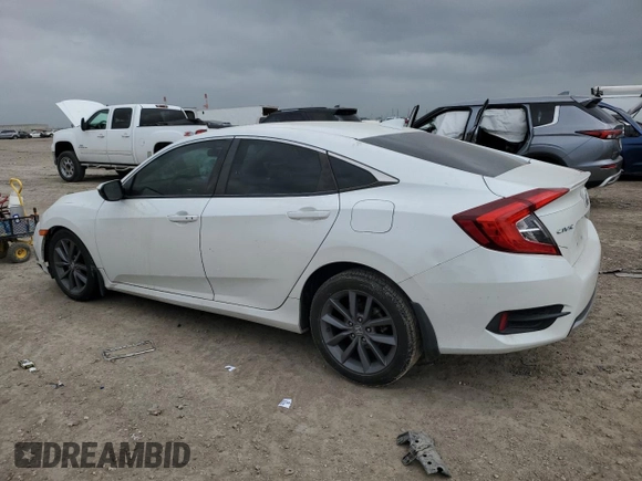 2019 Honda Civic Sedan EX with VIN JHMFC1F30KX008519, listed as a Copart auction lot 51636025 with 42,218 mi miles and Salvage Title. Bid and sale history available at carsss.com. Image 2.