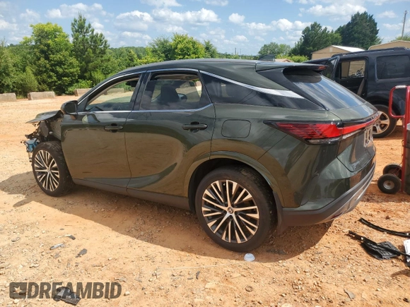 2024 Lexus RX 350h z VIN 2T2BBMCA7RC043862, wystawiony jako Copart lot #59543065 z przebiegiem 14 046 mil mil oraz Szkoda całkowita • Salvage title. Historia ofert i sprzedaży dostępna na DreamBid. Obrazek 2.
