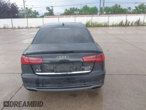 2016 Audi A6 Premium Plus with VIN WAUFGAFCXGN034227, listed as a IAAI auction lot 42582791 with 133,267 mi miles and . Bid and sale history available at DreamBid. Image 16.