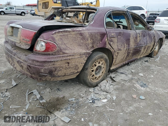 2003 Buick LeSabre Custom with VIN 1G4HP52K434150700, listed as a Copart auction lot 50630375 with 106,986 mi miles and Salvage Title. Bid and sale history available at carsss.com. Image 3.