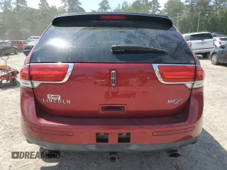 2014 Lincoln MKX with VIN 2LMDJ6JK4EBL11633, listed as a Copart auction lot 53401015 with 155,006 mi miles and Salvage Title. Bid and sale history available at carsss.com. Image 6.